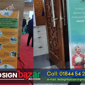 ACP Sign Board: Starts from ৳850 per sq. ft.*  3D Acrylic Letter Sign: Starts from ৳450 per inch*  LED Acrylic Letters: Starts from ৳650 per inch*