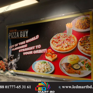 Restaurant LED Signboard (Indoor & Outdoor) Digital LED Display Board for Menu Stylish Stand Signboard Outdoor Waterproof Signboard