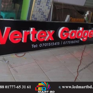 Premier acrylic 3D letter signboard providers in Bangladesh, delivering customized, high-impact signs with flawless finishes and reliable performance.