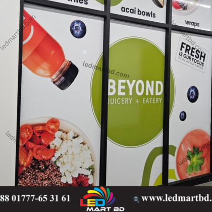 Custom Glass Sticker Printing