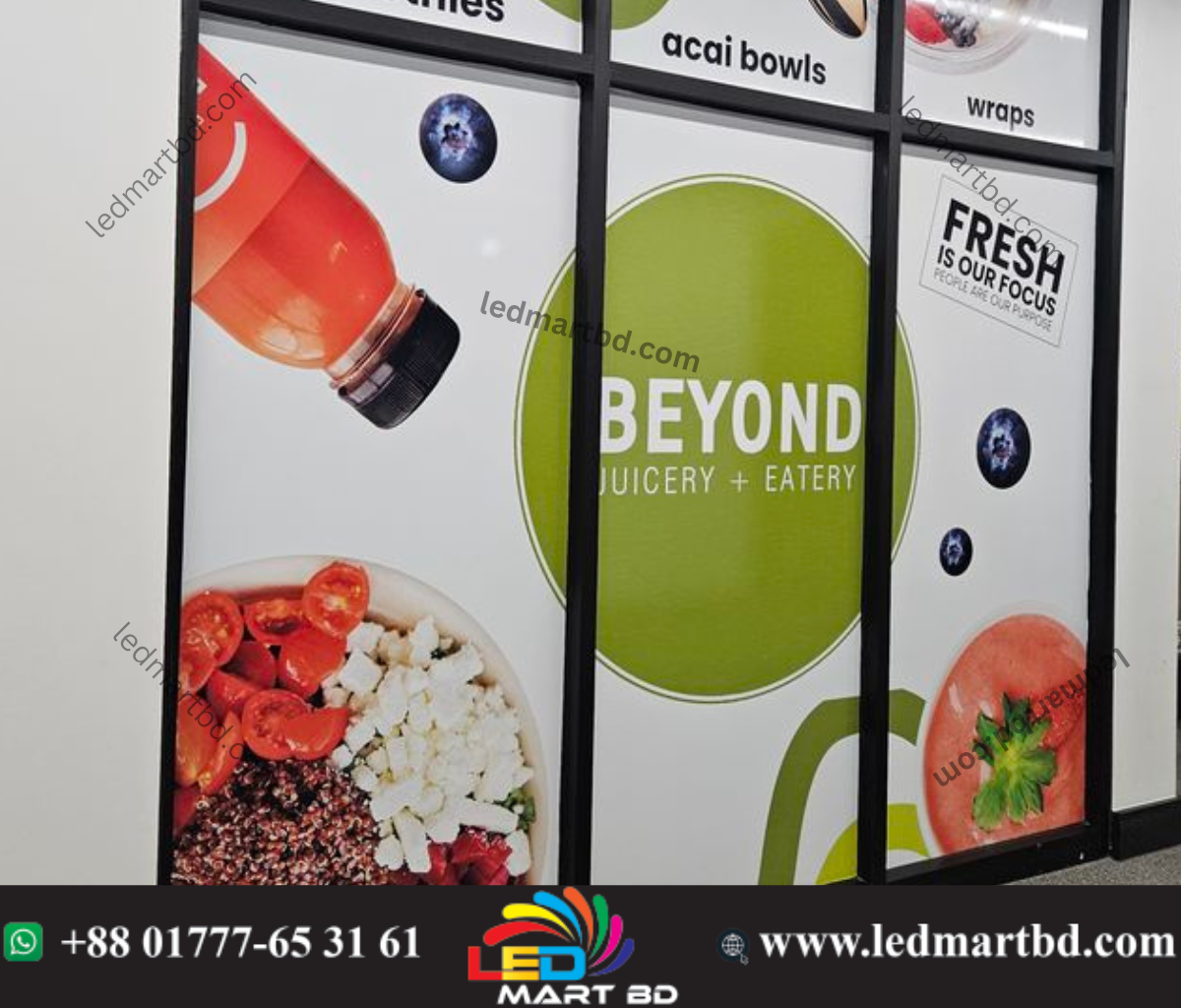 Premium Custom Glass Sticker Printing for bold branding and stylish decor—scratch-resistant color, durable vinyl, and spotless alignment.