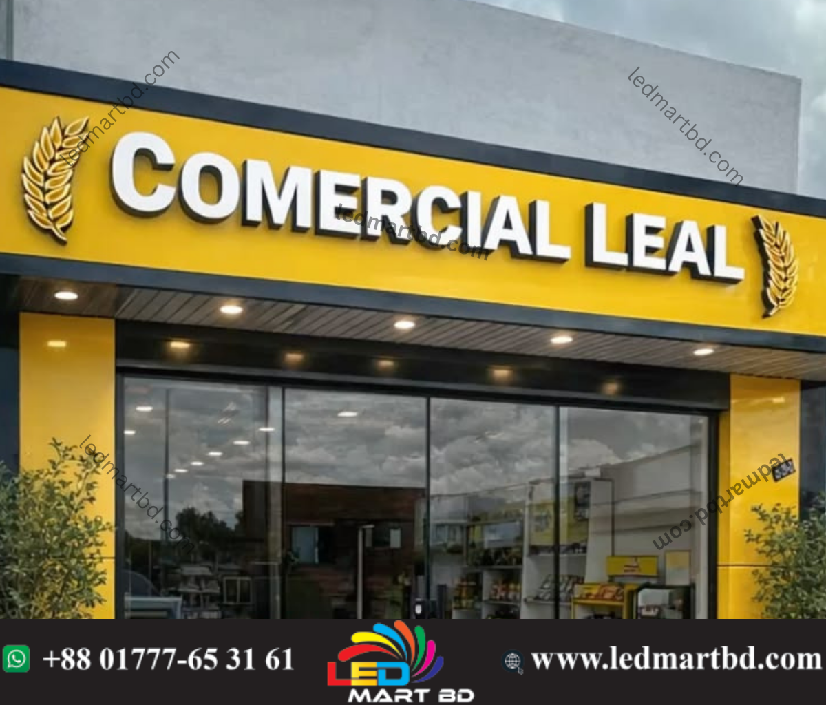 Upgrade curb appeal with an Outdoor Acrylic Signboard: UV-stable, rainproof, and highly legible signage that communicates your message day and night.